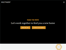 Tablet Screenshot of bigcityagent.com